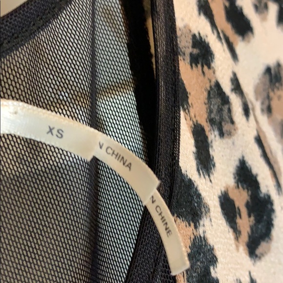 Urban Outfitters Kimchi Blue Leopard Dress XS - Picture 7 of 7